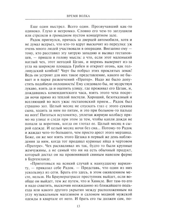 Время волка: роман