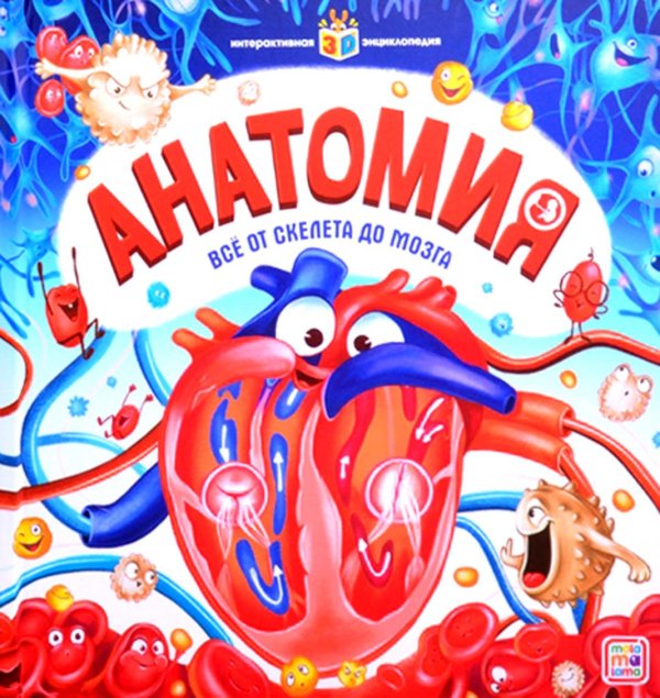 Анатомия: книжка-панорамка. Интерактивная энциклопедия
