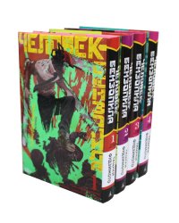 Человек-бензопила. Кн.1-4 манга (комплект в 4-х книгах)