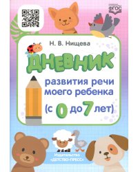 Дневник развития речи моего ребенка (с 0 до 7 лет)