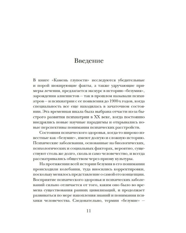 Камень глупости: Всемирная история безумия