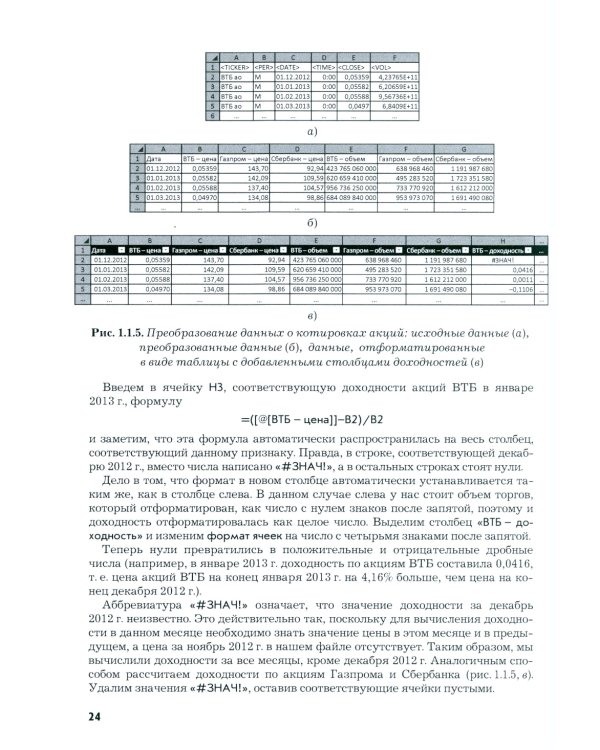 Анализ данных в экономике: теория вероятностей, прикладная статистика, обработка и визуализация данных в Microsoft Excel: учебник