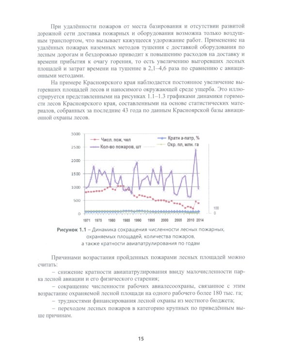 Борьба с природными пожарами: Учебник