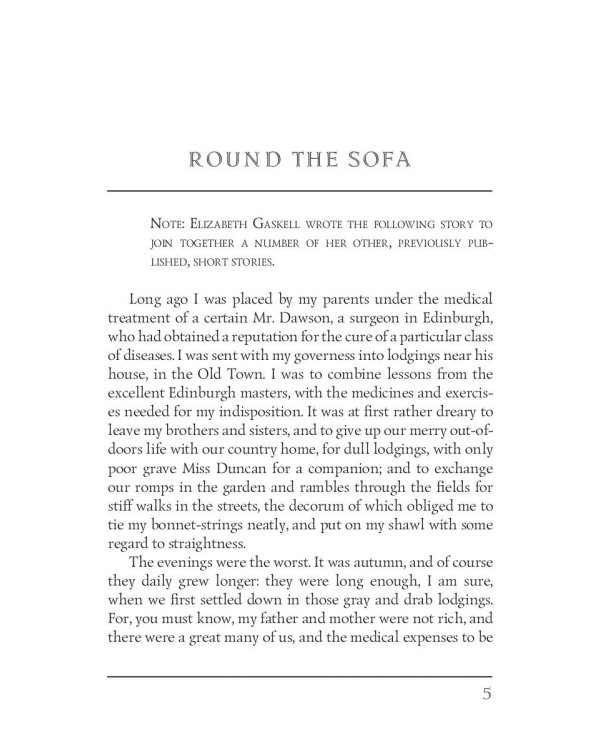 Short Stories. Round the Sofa