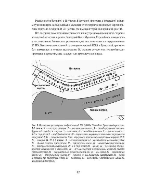Броня и люди Брестской крепости