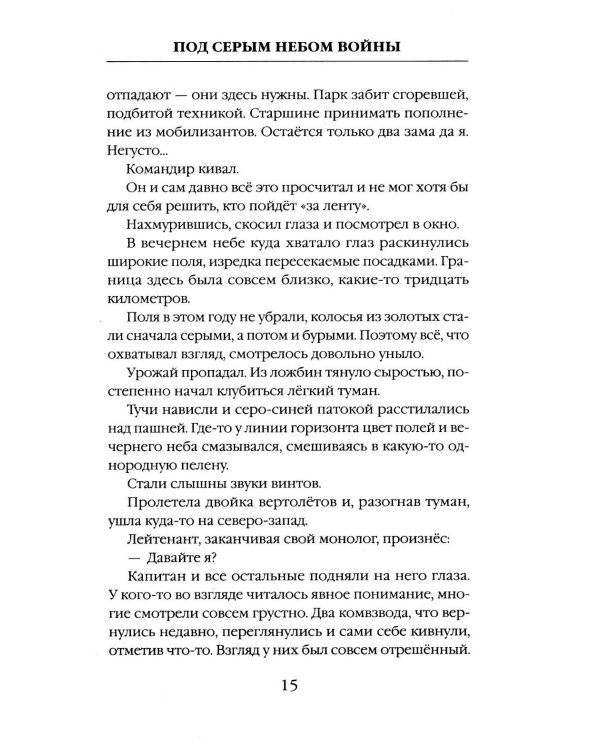 Под серым небом войны