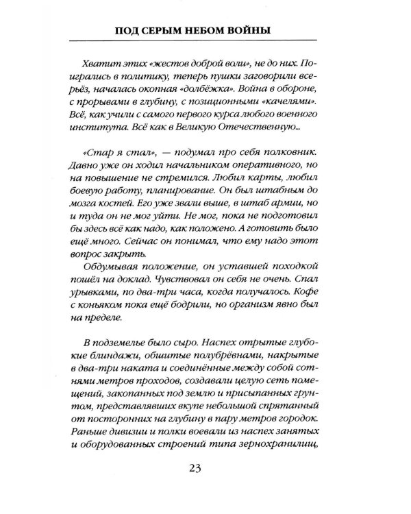 Под серым небом войны