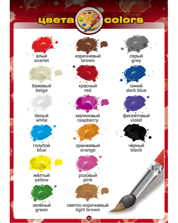 Говорящий англо-русский и русско-английский словарь с картинками. Книга для говорящей ручки "Знаток"