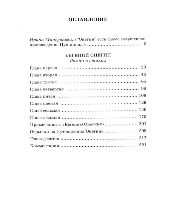 Евгений Онегин. Роман в стихах