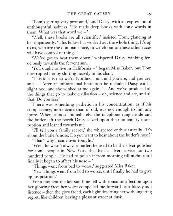 The Great Gatsby