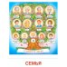 Семья (комплект: 8 демонстрационных картинок + 8 раздаточных карточек)