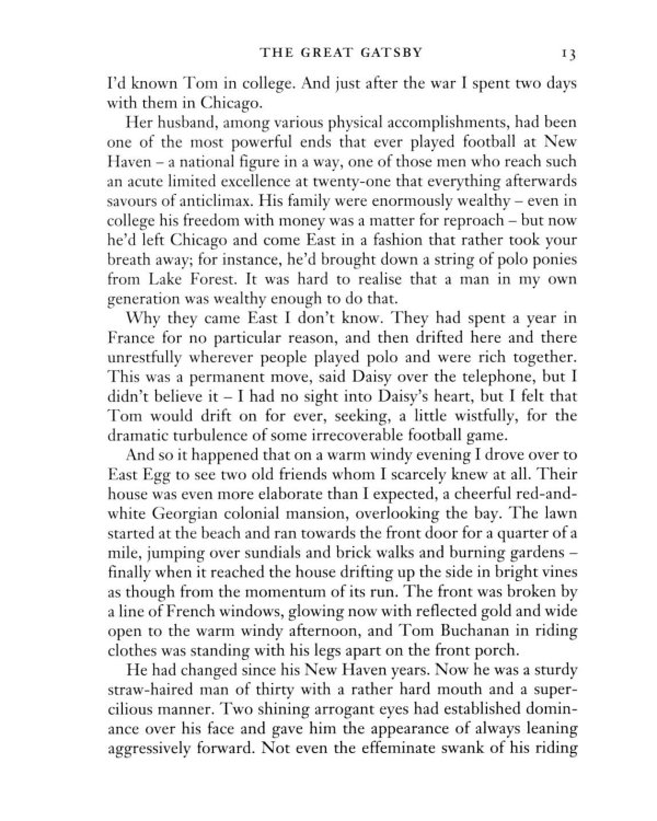 The Great Gatsby