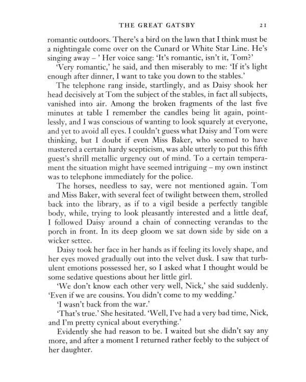 The Great Gatsby