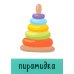Развивающие карточки. Первые слова. 1+