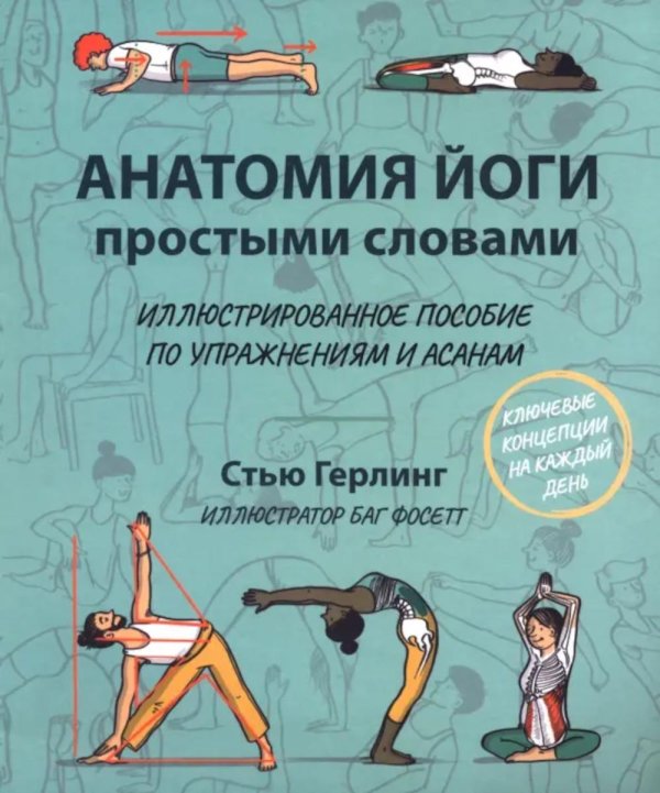 Анатомия йоги простыми словами: Иллюстрированное пособие по упражнениям и асанам Анатомия йоги простыми словами: Иллюстрированное пособие по упражнениям и асанам