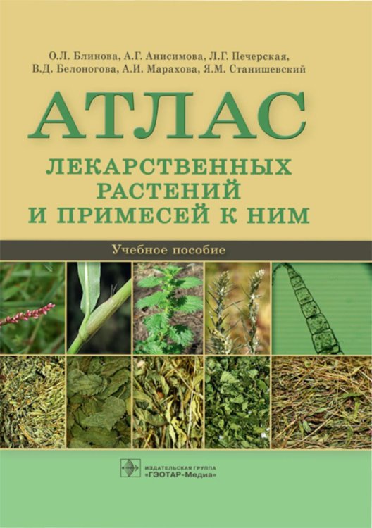Атлас лекарственных растений и примесей к ним: Учебное пособие