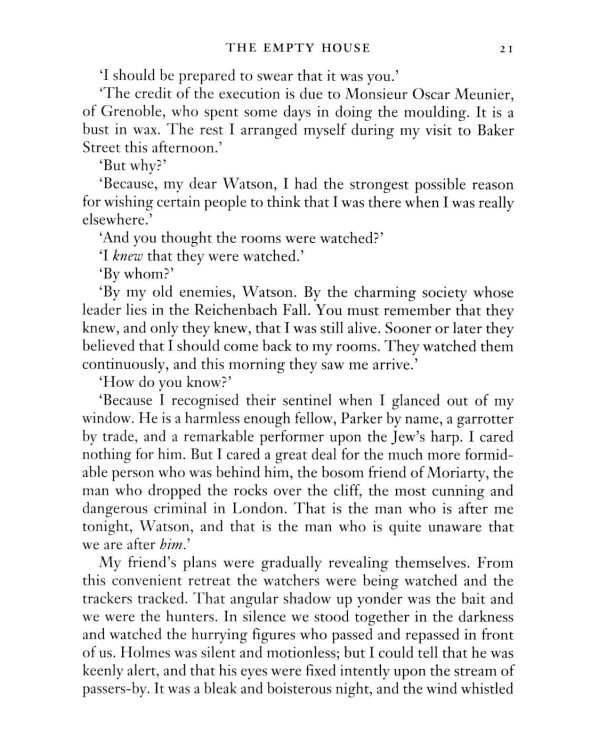 The Return of Sherlock Holmes