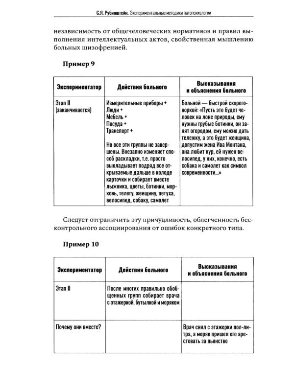 Экспериментальные методики патопсихологии