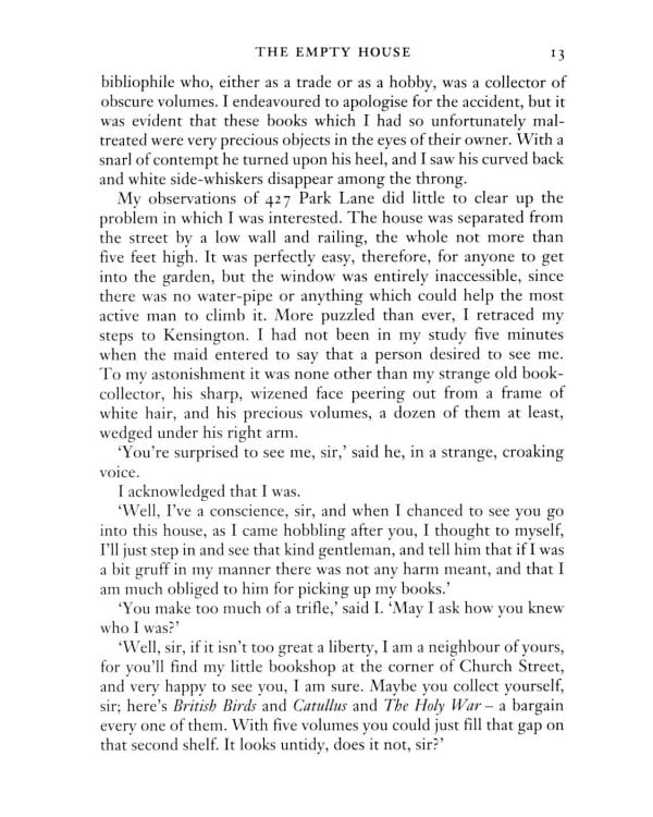 The Return of Sherlock Holmes