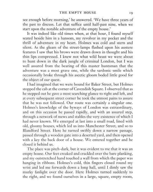 The Return of Sherlock Holmes