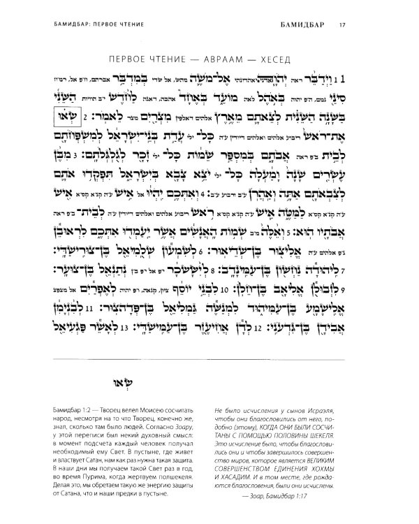 Каббалистическая Библия. Бамидбар. Числа. Т. 4