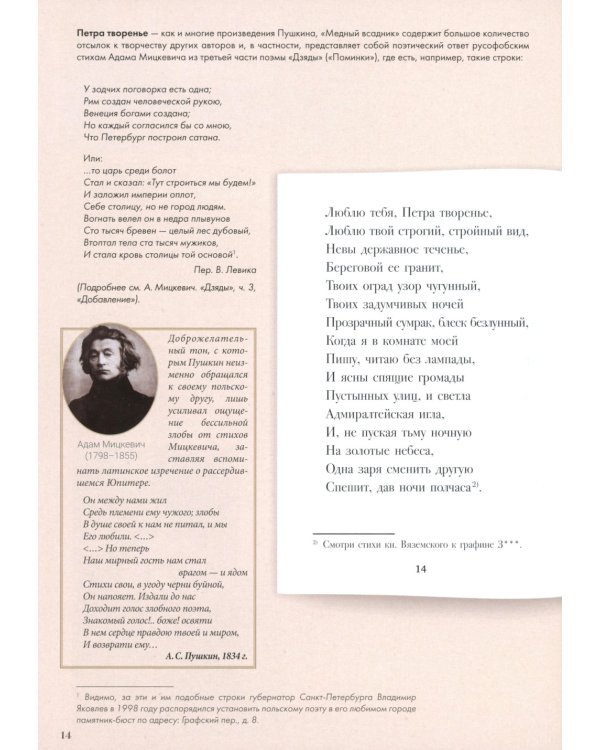 Медный всадник. Подробный иллюстрированный комментарий