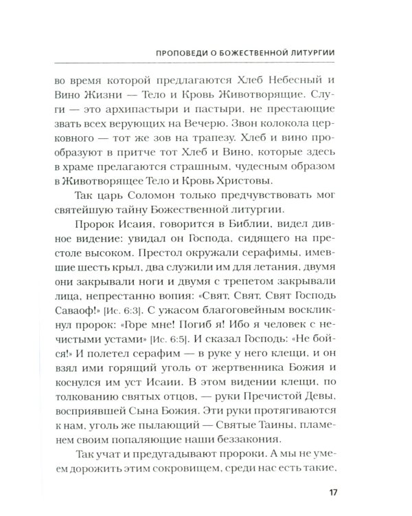 Хлеб Небесный. Проповеди о Божественной Литургии