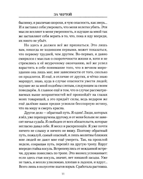 За чертой: роман