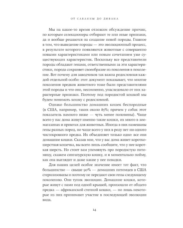 От саванны до дивана: Эволюционная история кошек