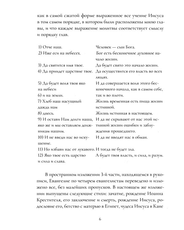 Краткое изложение Евангелия