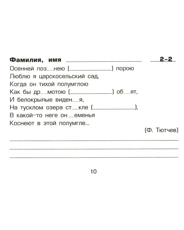 Русский язык: Сборник самостоятельных работ "Вставь букву!": 4 кл. 20-е изд., стер