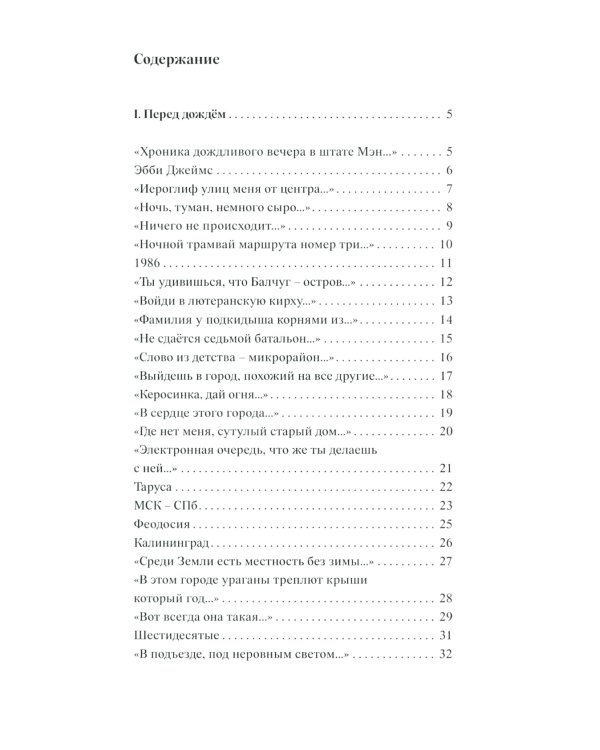 Хроника дождливого вечера: стихотворения