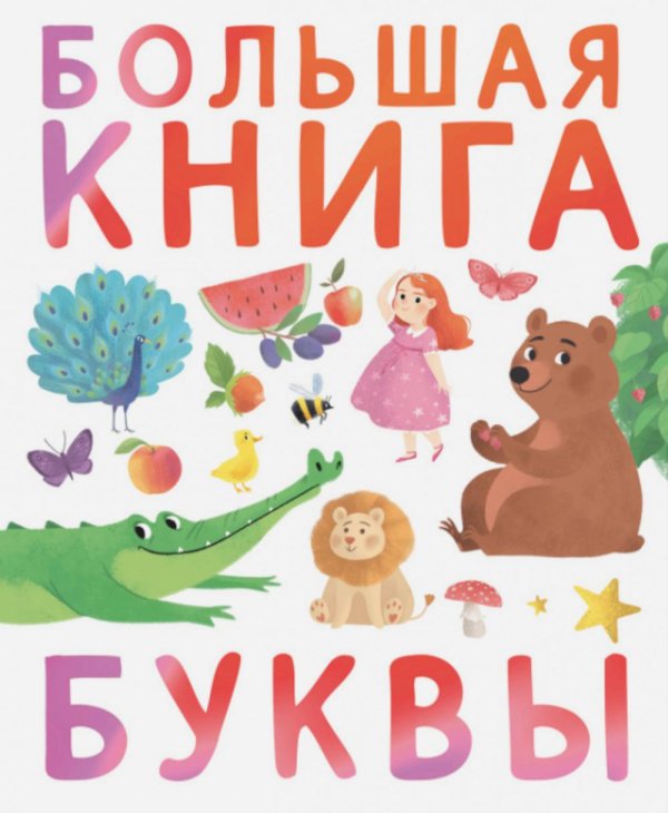Первые книжки малыша Большая книга. Буквы