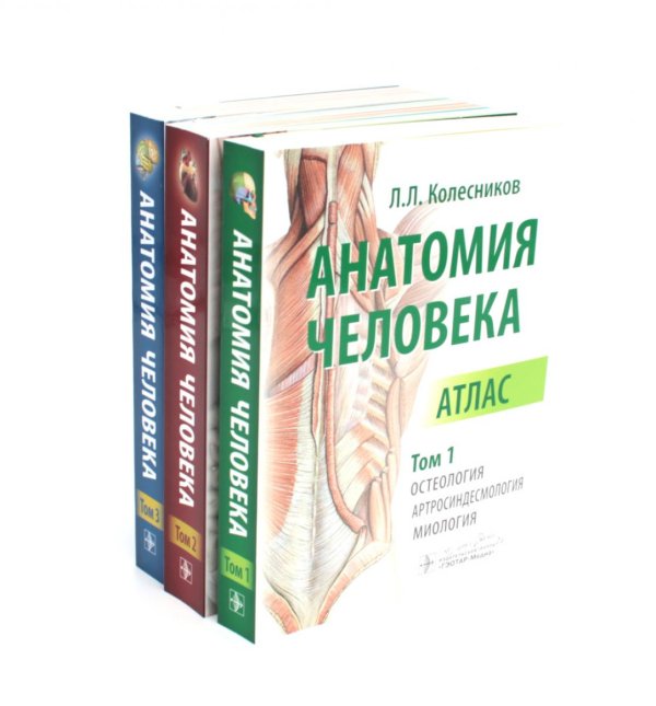 Анатомия человека. Атлас: В 3 т. (комплект)