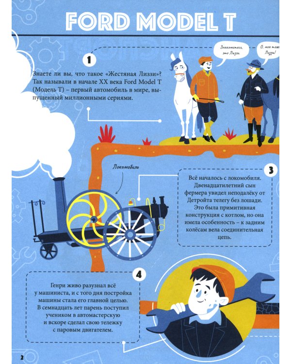 Транспорт. Энциклопедия для детей (синяя)