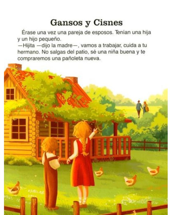 Русские народные сказки для изучающих испанский язык. Учебные материалы. Уровень А2-В1 (Гуси-Лебеди, Маша и медведь, Каша из топора)(кн.на испан.яз.)