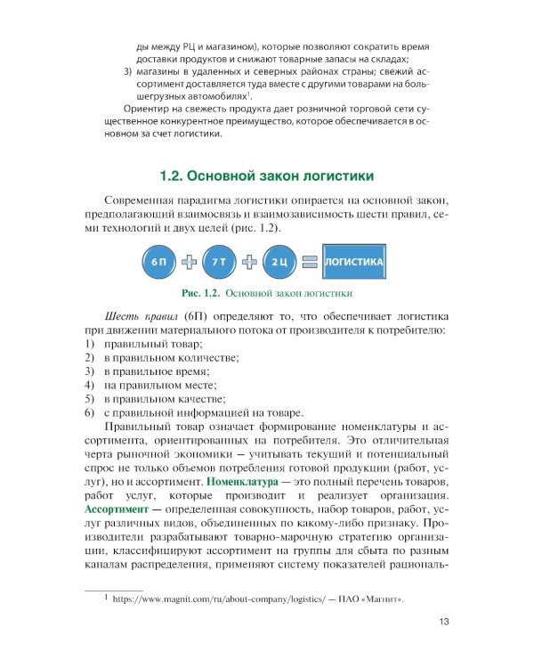 Логистика: теория и практика: Учебник
