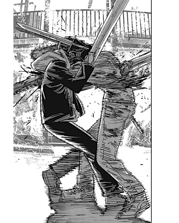 Человек-бензопила 12. Кн. 17: Огнестрел, гвозди, катана: манга