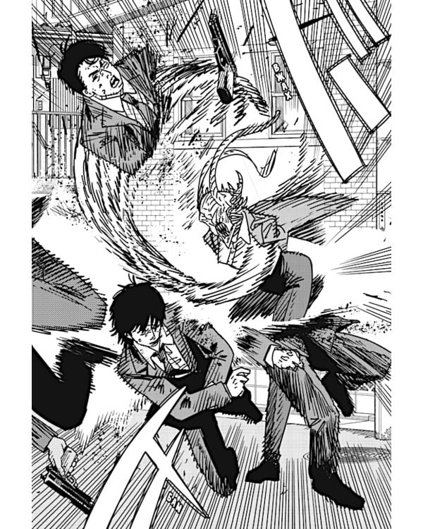 Человек-бензопила 12. Кн. 17: Огнестрел, гвозди, катана: манга