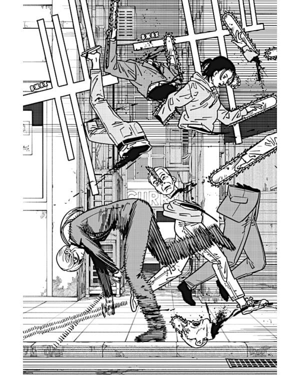 Человек-бензопила 12. Кн. 17: Огнестрел, гвозди, катана: манга