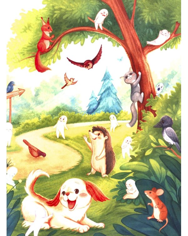 Здесь живут эмоции: 10 терапевтических сказок для знакомства с эмоциями