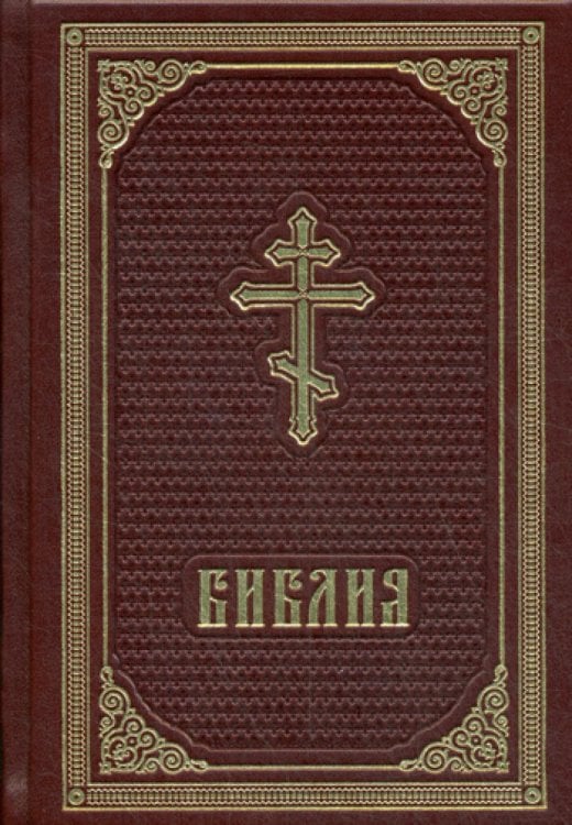 Б21БЗ Библия. (кожа, золот. тиснен.)