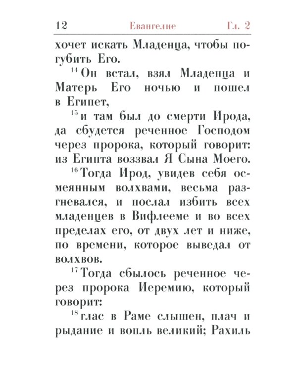 Святое Евангелие: (карманный формат)