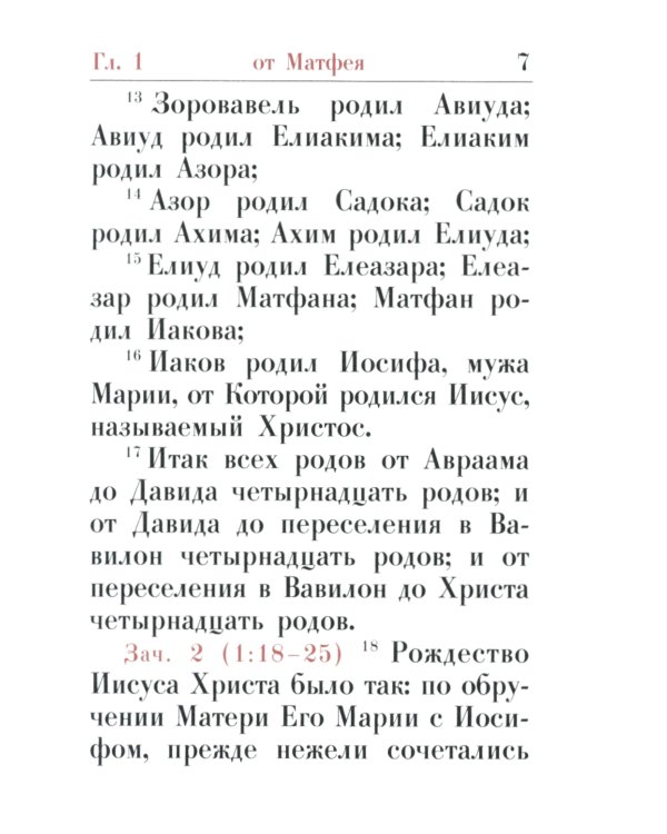 Святое Евангелие: (карманный формат)