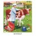 Кто работает на ферме (12 картинок + 20 разрезных карточек): Учебно-методическое пособие