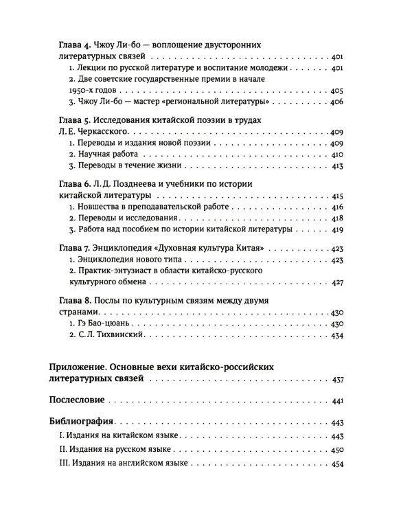 История литературных связей Китая и России