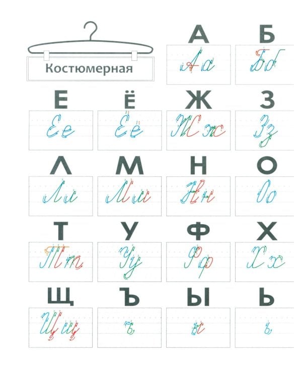 Дополнительное изображение книги «Словолодочки: волшебные прописи:печатные и рукописные буквы»