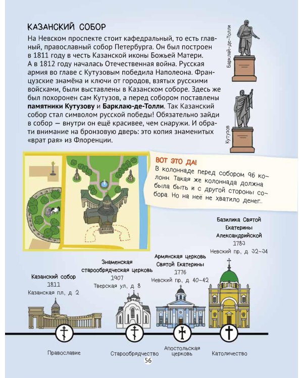 Путеводитель по детскому Петербургу в играх, картах и картинках