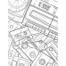 Ностальгия по 90-м: книжка - раскраска антистресс