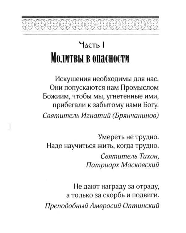 Спаси и сохрани! Молитвы для всех, кто в опасности